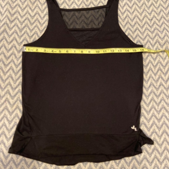 JoyLab Black V-Neck Active Tank Top – XS – Poly/Spandex/Nylon Blend - Picture 5 of 8